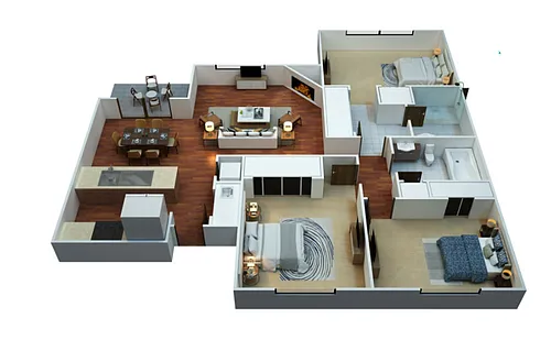 Floor plan C1