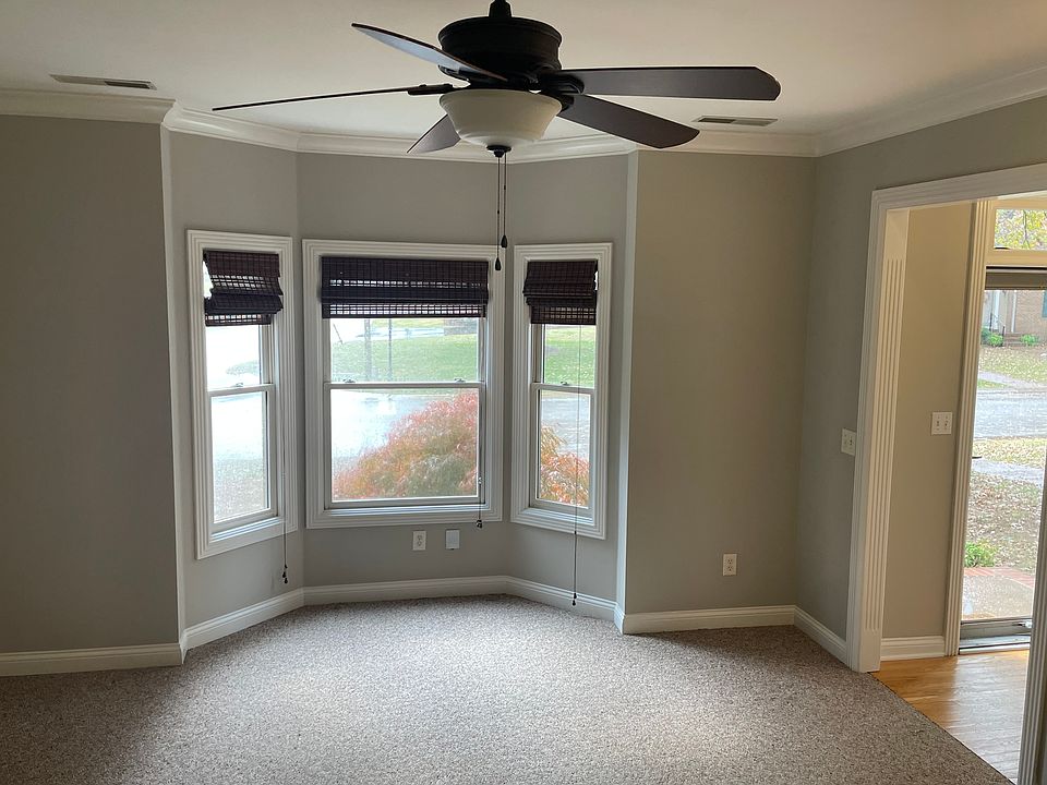 Living Room with bay window