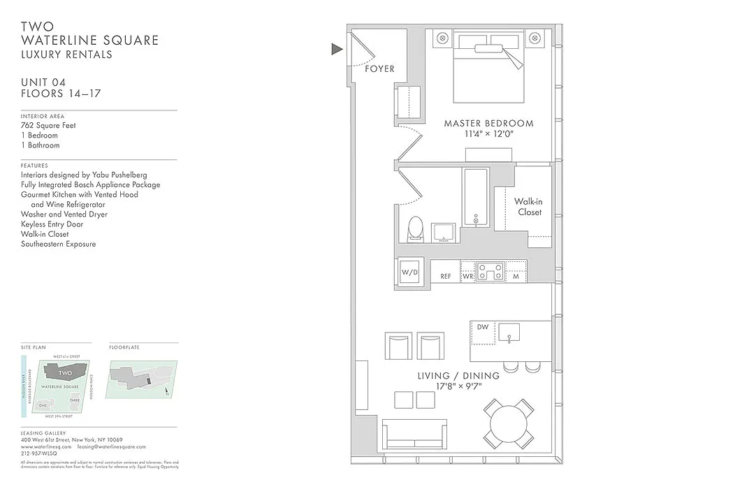 Floor plan Waterline 2: A14