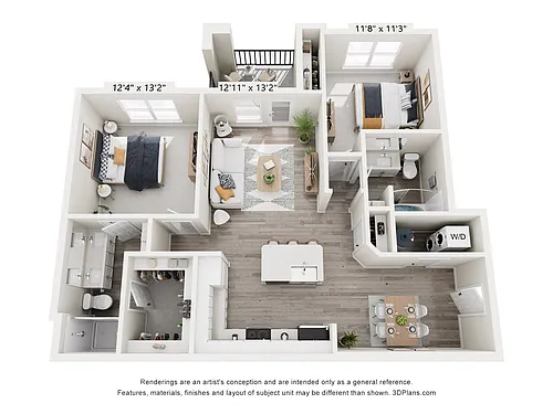 Floor plan B1