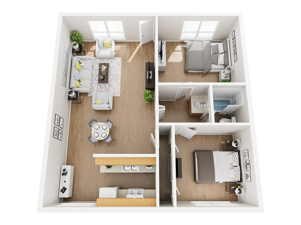 Floor plan B1