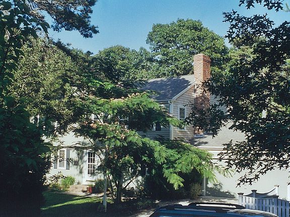 View from driveway