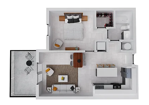 Floor plan Adina I