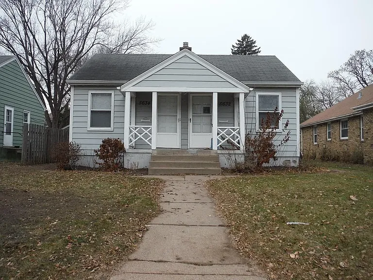 Exterior view of duplex