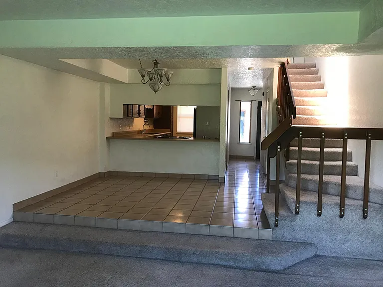 Large dining area and bar in kitchen