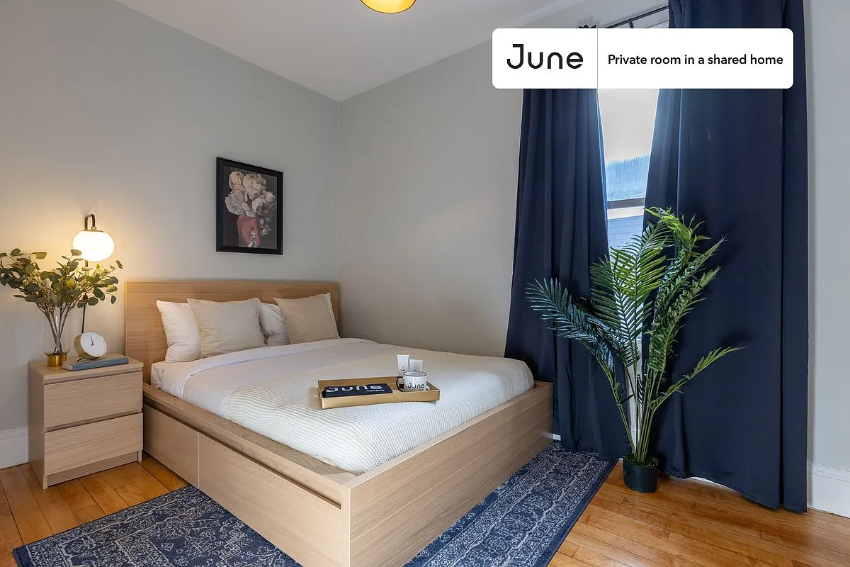 Queen bedroom in 4 bed/2 bath home in Savin Hill #330 C — Photo 1