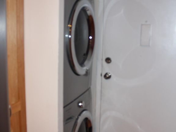 Stackable washer and dryer