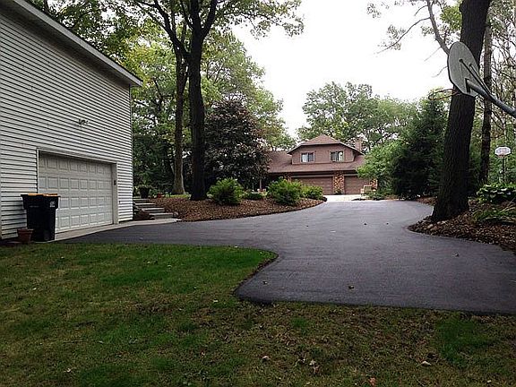 Asphalt driveway