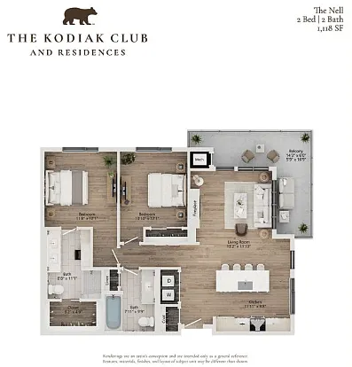 Floor plan The Nell