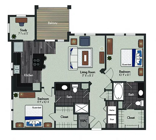 Floor plan Brooklyn
