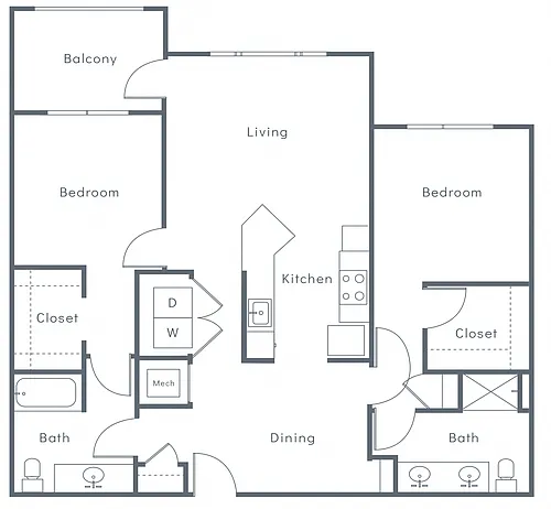 Floor plan B1