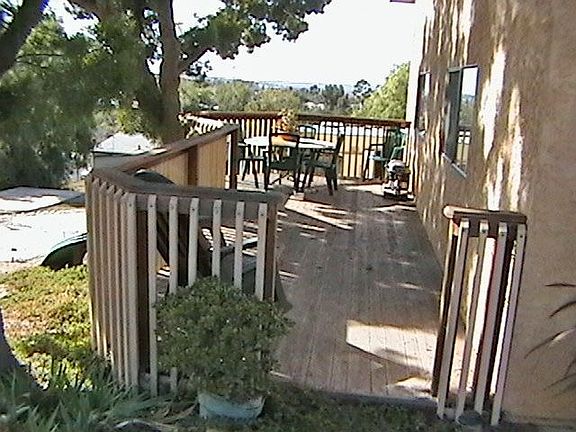 Side Deck with Built-In Slide