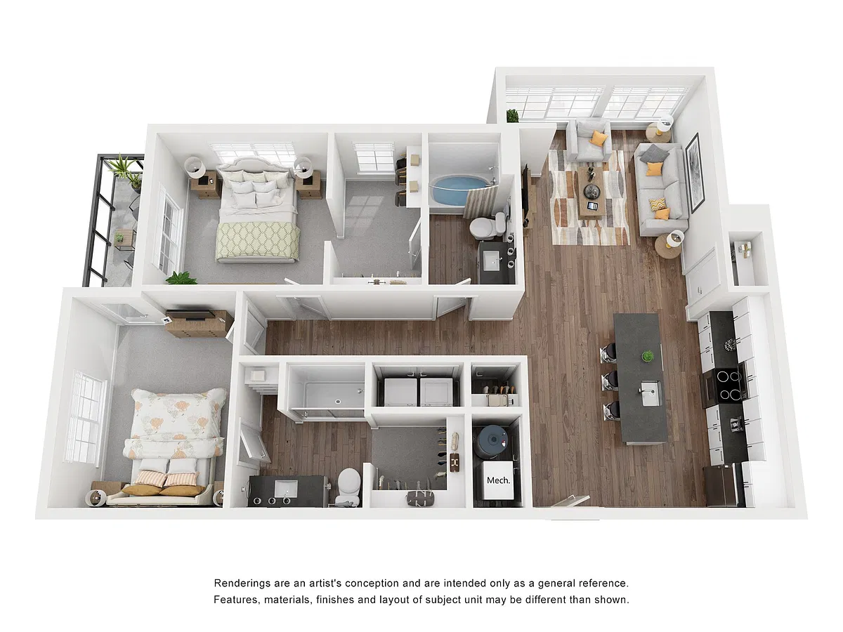 Floor plan The Whitaker