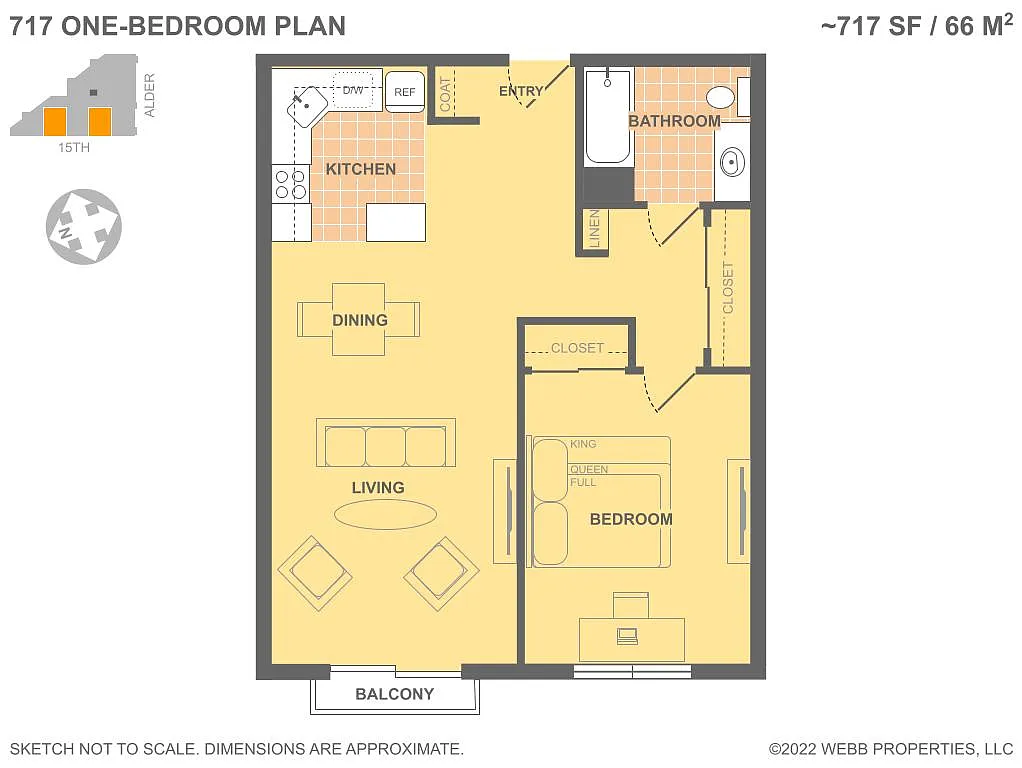 Floor plan 717