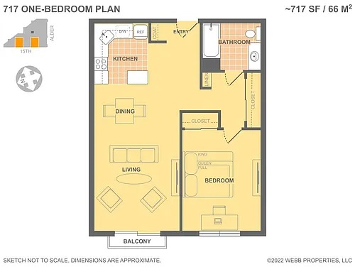 Floor plan 717