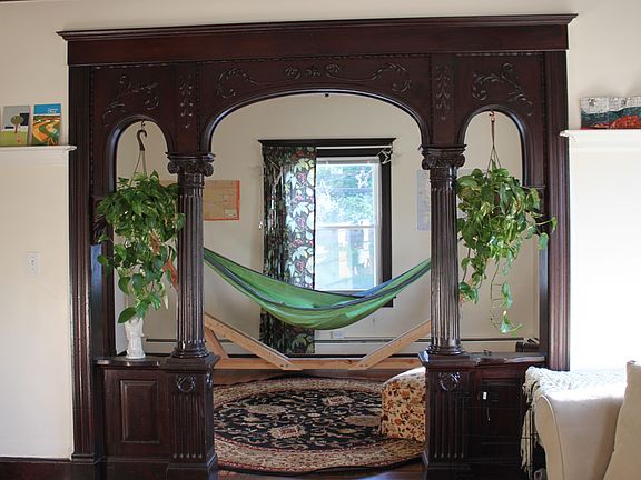 View into living room