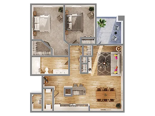 Floor plan B1