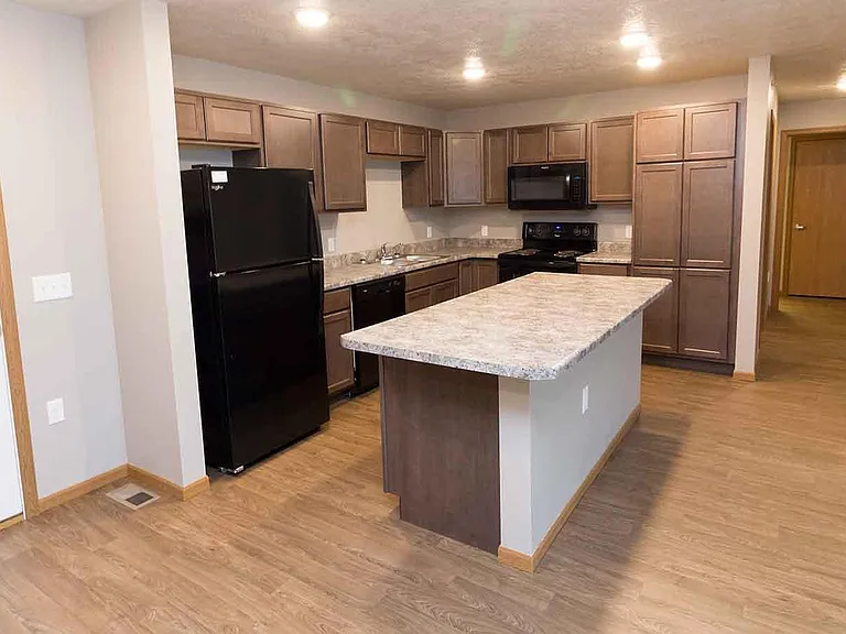 Three Bedroom kitchen - Lots of storage