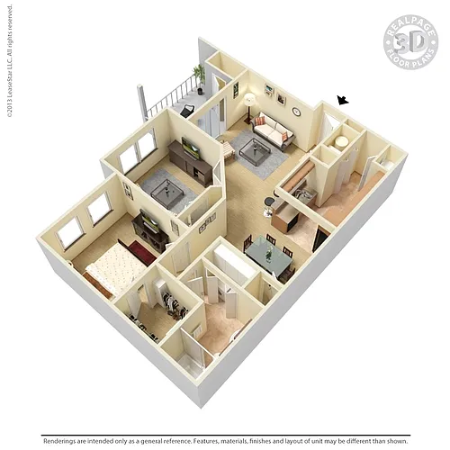 Floor plan California