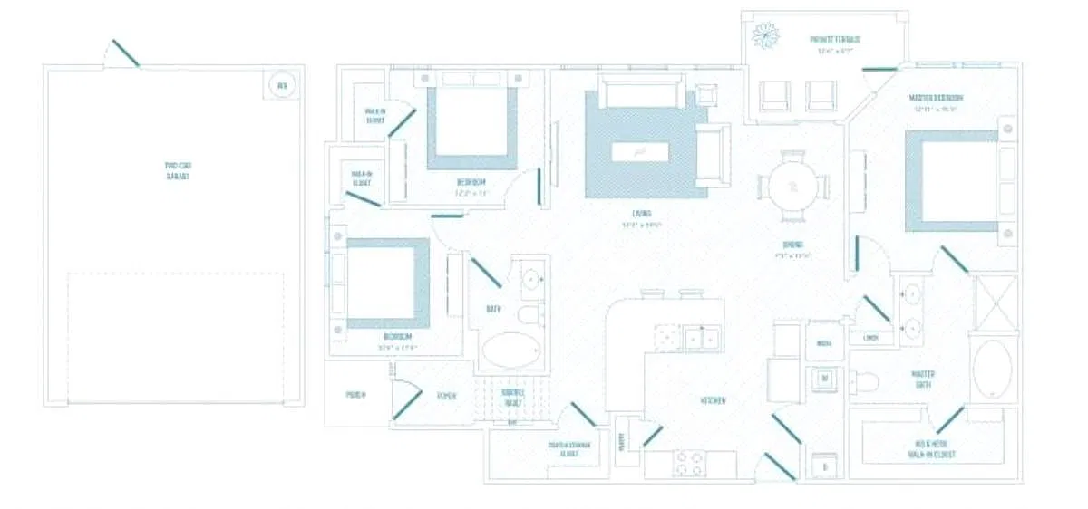 Floor plan C1