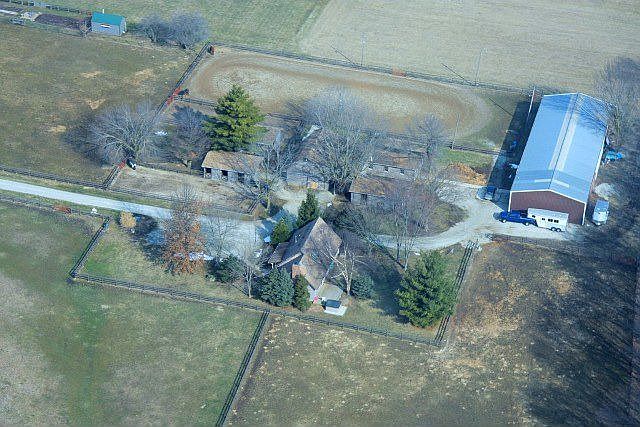 Overhead View in Winter