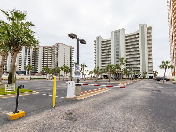 Gated parking lot