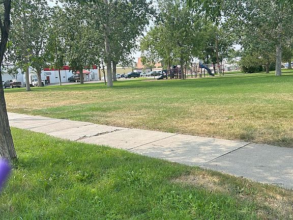 Beautiful park across the street