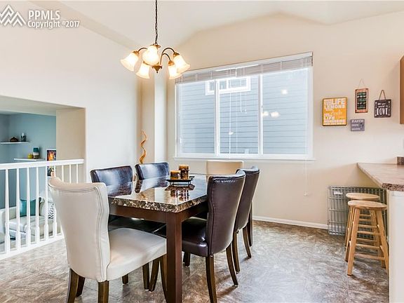Dining Room overlooks Living Room