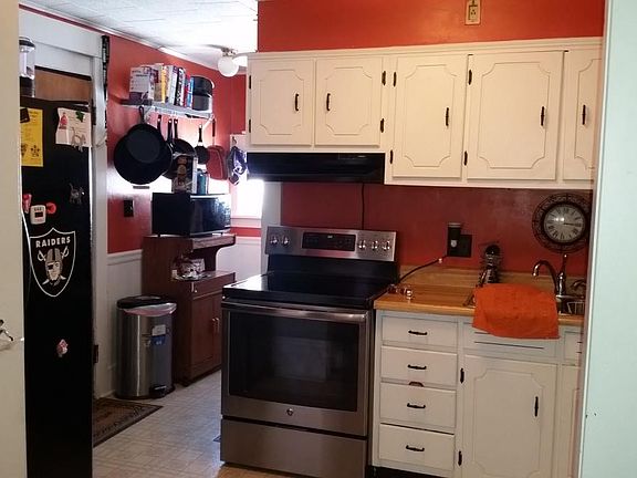 Kitchen and back entrance