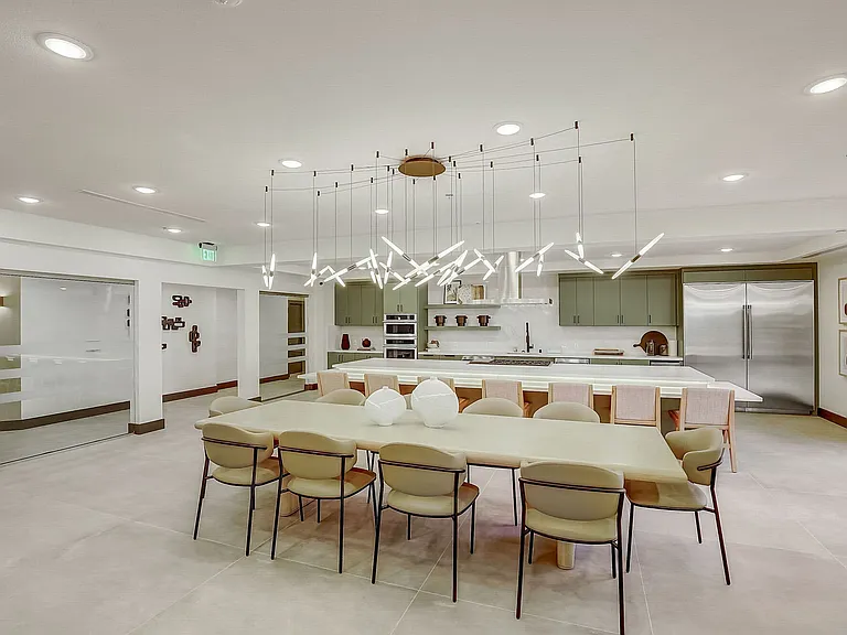 Demonstration Kitchen with Dining Areas