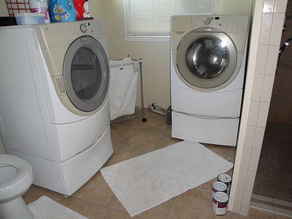 Master bath laundry