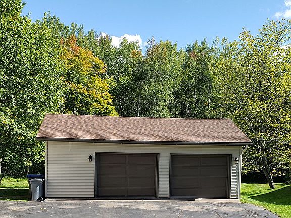 Two-plus car garage.