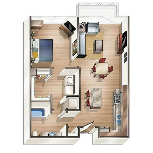 Floor plan A1