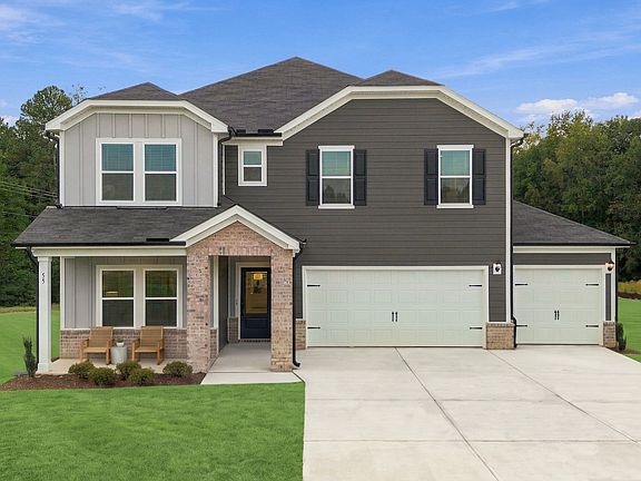 Taylorsville front exterior at 55 Brett Rd in Zebulon, NC.