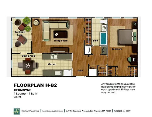 Floor plan H 16