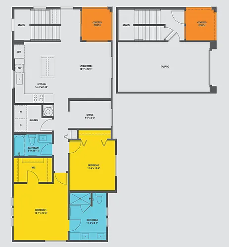 Floor plan Flatiron