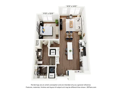 Floor plan A4