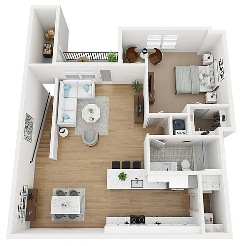 Floor plan A3-U-ALT1