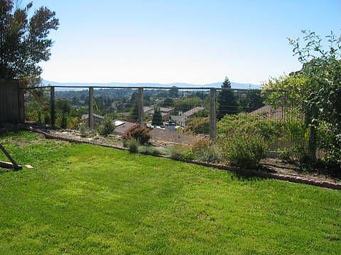 Backyard - Views of the bay and Mt Tam
