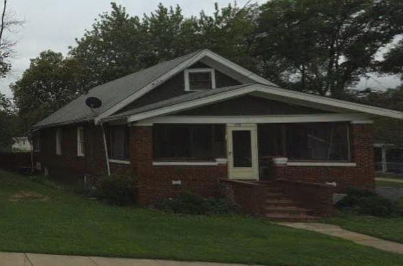 House view with fenced in yard