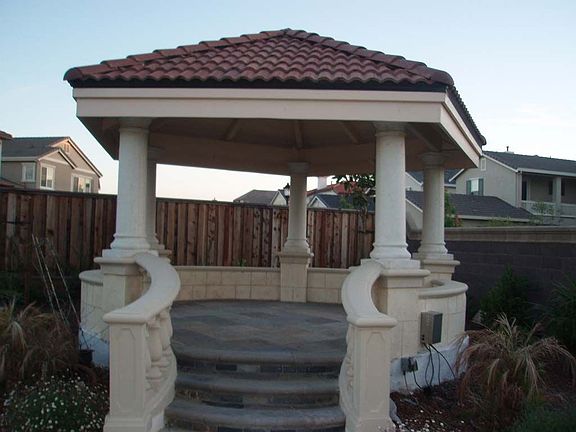 Huge Raised Gazebo for entertaining