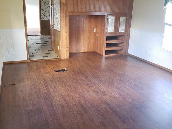 view of living room from front door