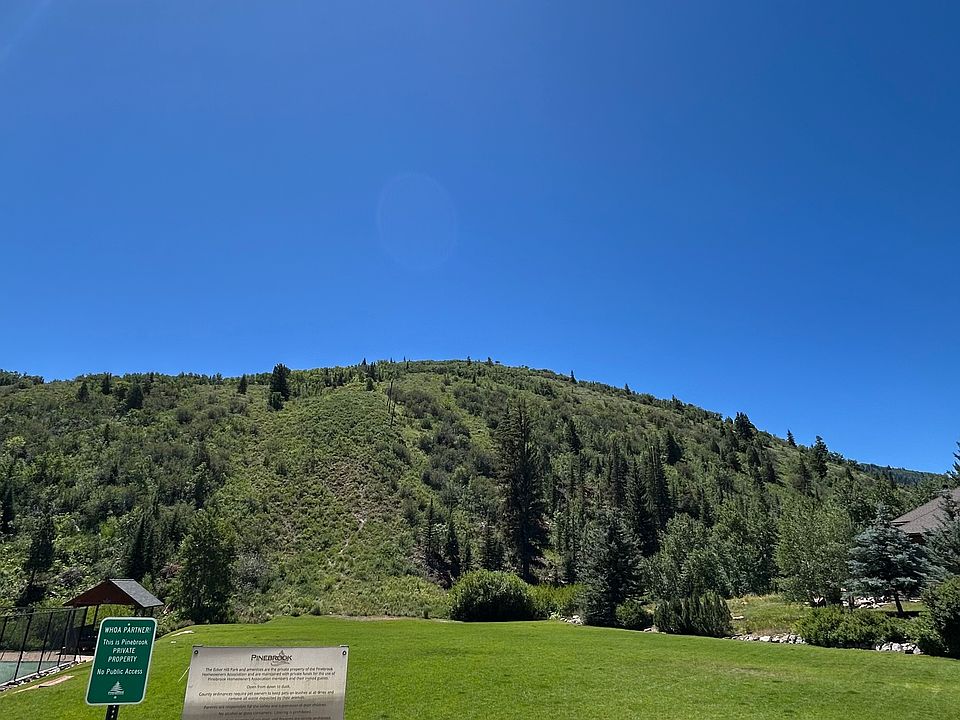 Beautiful park with private trails across the street