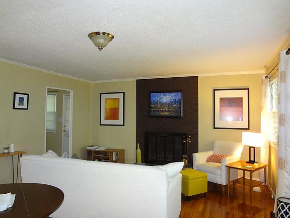 Living Room with Fireplace