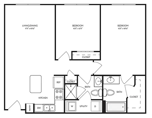 Floor plan B2R