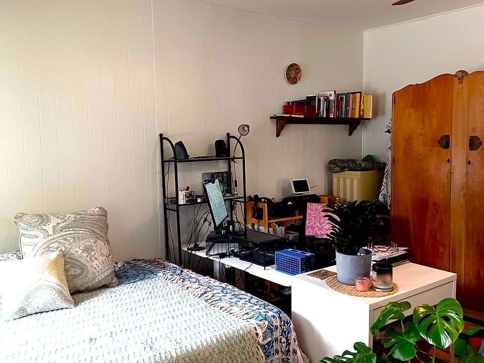 Office set up in corner