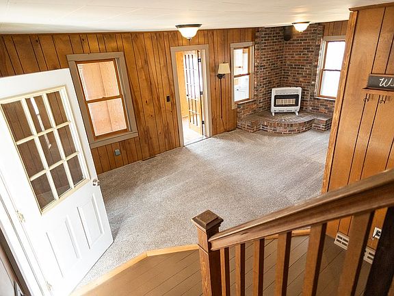 Front door, family room