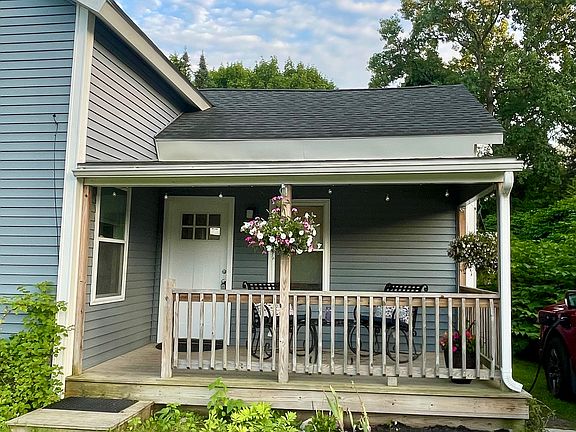 Front entrance with porch