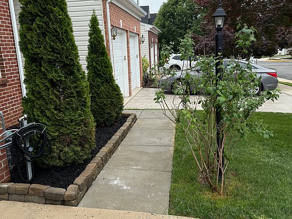 Walkway to front door