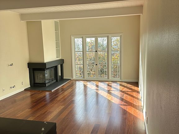 South Facing Living Room with Fireplace
